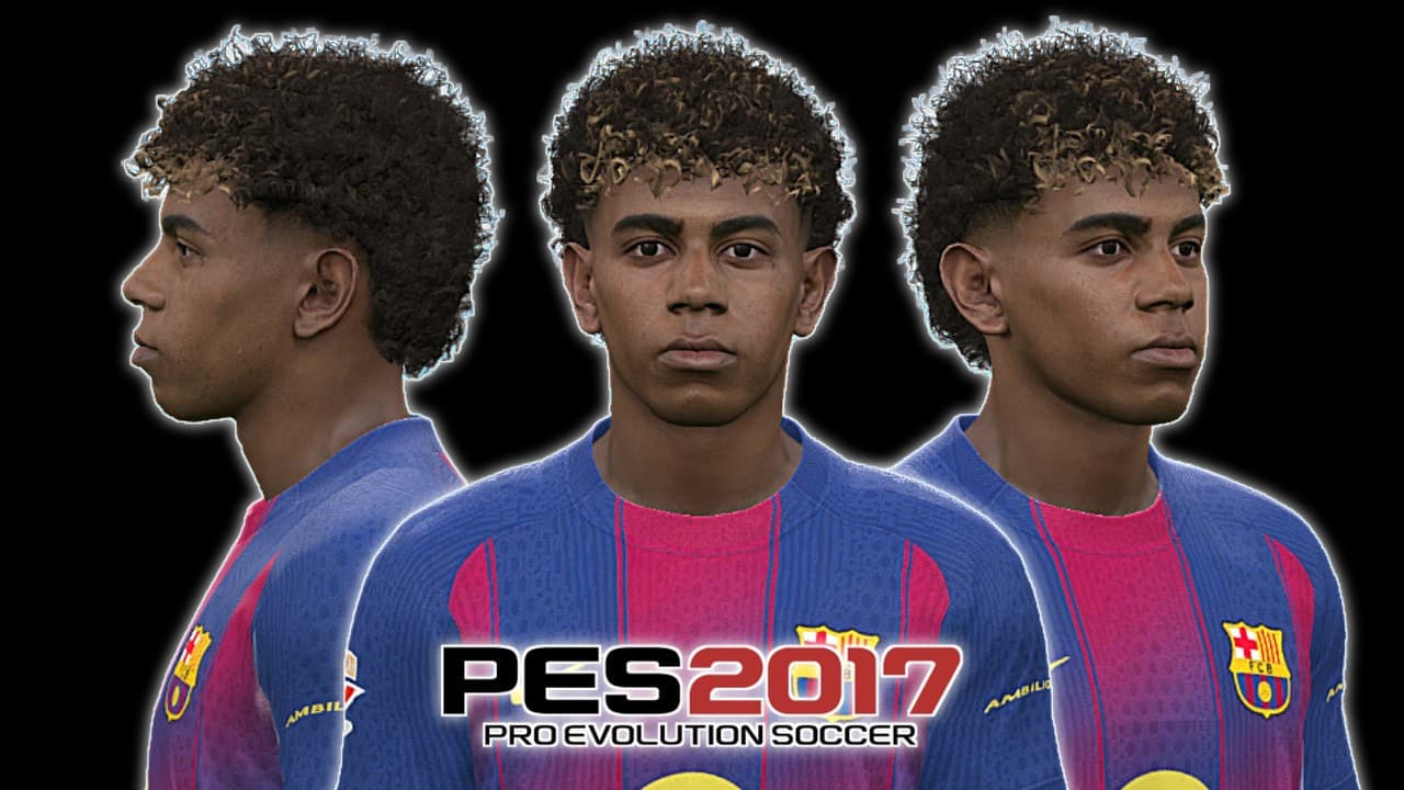 PES 2017 NEW LAMINE YAMAL 2026 FACE, CONVERTED FROM EFOOTBALL 26